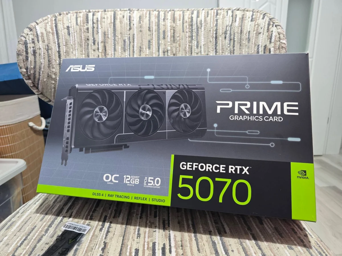 ASUS PRİME RTX 5070